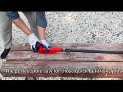 8 ইঞ্চি লম্বা মেরু চেইনসো হাই রিচ কর্ডলেস ব্যাটারি প্রুনিং করাত