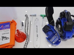 গাছ কাটার জন্য পোর্টেবল মিনি টপ হ্যান্ডেল গ্যাস চেইনসো 25cc পেট্রোল করাত