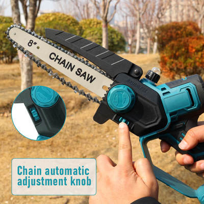 8 Inch Cordless Pole Chainsaw Telescopic Electric Chain Saw With Auto Oil Pump And Brushless Engine