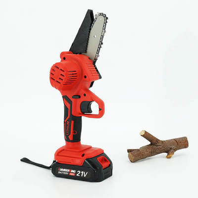 Mini Chainsaw Cordless 4 Inch Portable and Easy to Prune Cutting Chainsaw Electric Handheld Small Saw