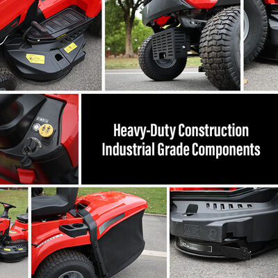 Wholesale Riding Lawn Mower Gasoline Ride On Lawn Mower EPA Approved 420cc Engine 38" Cutting Width Lawn Tractor OEM Support