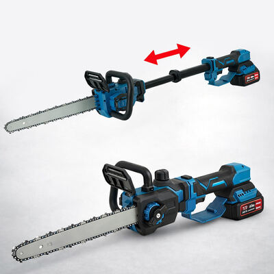 12 ইঞ্চি 550W 21V ইলেকট্রিক মেরু চেইনসো বেতার টেলিস্কোপিক চেইনসো গাছ কাটা জন্য